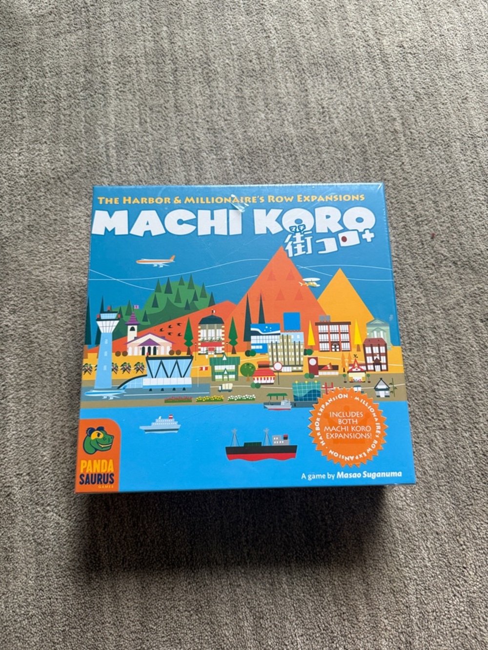 Machi Koro the expansions pandasaurus games new in box card game